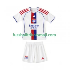 Fußballtrikots Olympique lyon Kinder 2025-2026 Kurzarm Heimtrikotsatz kaufen